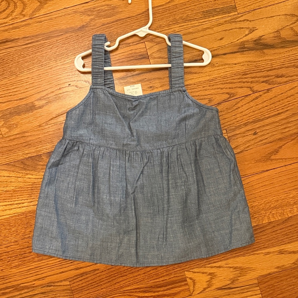 Crewcuts Chambray Sleeveless Top NEW